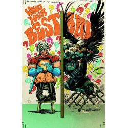 PEACEMAKER PRESENTS THE VIGILANTE EAGLY DOUBLE FEATURE 2 OF 5 CVR B TOM FOWLER CARD STOCK VAR MR 