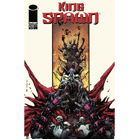 KING SPAWN 45 CVR B VON RANDAL VAR