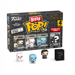 JON SNOW GAME OF THRONES PACK 4 FIGURINES BITTY POP VINYL 2 CM