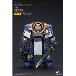 WARHAMMER HORUS HERESY ULTRAMARINES CATAPHRACTII TERMINATOR SERGEANT POWER SWORD 14 CM