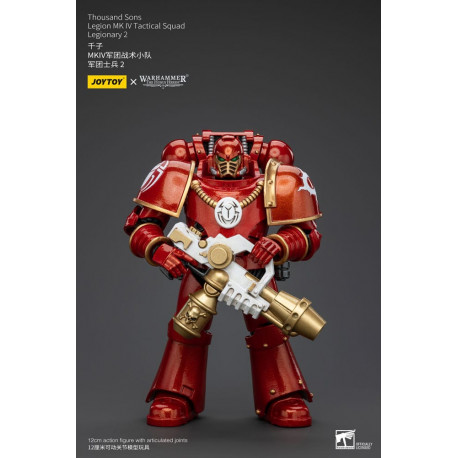 THOUSAND SONS LEGION MK IV TACTICAL SQUAD LEGIONARY 2 WARHAMMER THE HORUS HERESY FIGURINE 12 CM