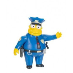 CHIEF WIGGUM SIMPSONS FIGURINE WAVE 1 6 CM