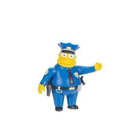 CHIEF WIGGUM SIMPSONS FIGURINE WAVE 1 6 CM