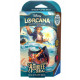 STARTER DECK AZURITE SEA AMBER-RUBY DISNEY LORCANA TCG