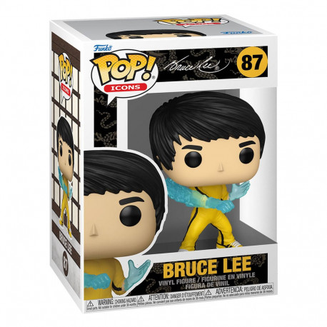 BRUCE LEE POP ICONS VINYL FIGURINE 9 CM