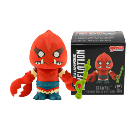 MOTU FIGURINE ERASER WITH ACCESSORIES CLAWFUL