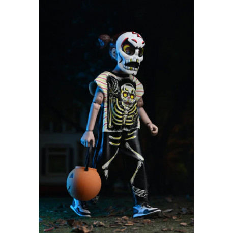 BEN COOPER COSTUME KIDS COLLECTION SKELETON GIRL GLOW IN THE DARK CLOTHED 2024 CON EXCLUSIVE