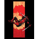 DEADPOOL KATANAS COLLECTOR PRINT FRAMED 30 X 40 CM
