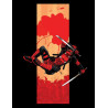 DEADPOOL KATANAS COLLECTOR PRINT FRAMED 30 X 40 CM