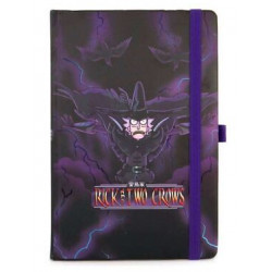 RICK AND MORTY TWO CROWS A5 PREMIUM NOTEBOOOK