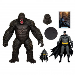 DC JUSTICE LEAGUE MONSTERVERSE PACK BATMAN AND KO?G 29 CM