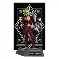 BEETLEJUICE STATUETTE PVC MOVIE MANIACS BEETLEJUICE 17 CM PLATINUM EDITION