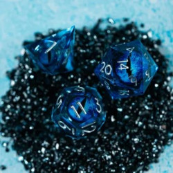 DRAGON AZUR SET DE DES A COEUR LIQUIDE