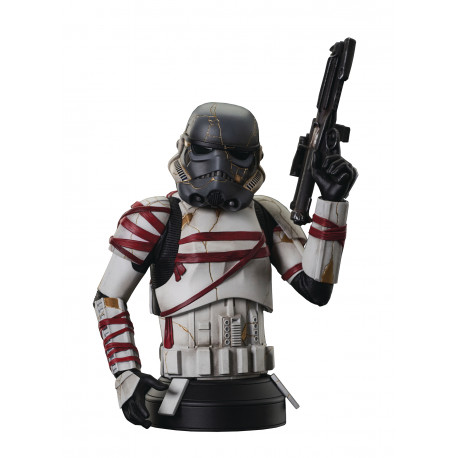 NIGHT TROOPER BUST STAR WARS AHSOKA 10 CM