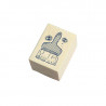 TAMPON EN BOIS NOIRAUDES ET PINCEAU MON VOISIN TOTORO