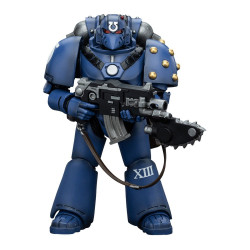 MK VI TACTICAL SQUAD LEGIONARY WITH BOLTER AND CHAINBLADE WARHAMMER HORUS HERESY ULTRAMARINES 12 CM