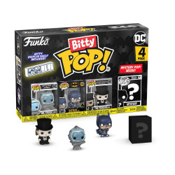 FREEZE BATMAN 85TH ANNIVERSARY PACK 4 FIGURINES BITTY POP VINYL 2 CM