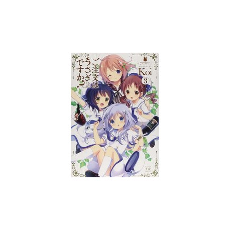 IS THE ORDER A RABBIT GN VOL 3