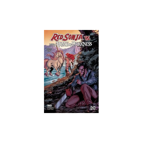 RED SONJA VS AOD 2 CVR B SEELEY
