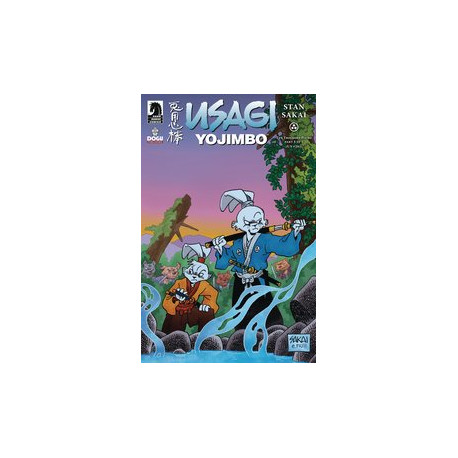USAGI YOJIMBO TEN THOUSAND PLUMS 4 CVR A SAKAI