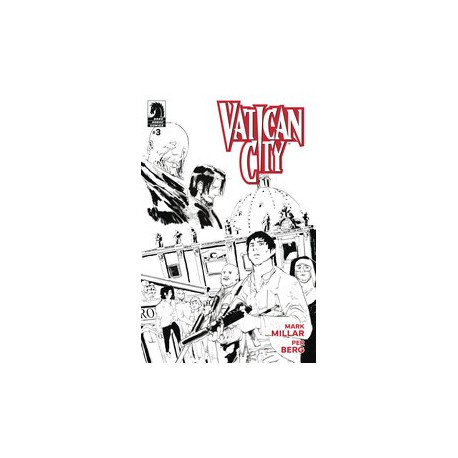 VATICAN CITY 3 CVR B BERG B W