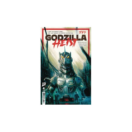 GODZILLA HEIST 4 CVR A EGGLETON