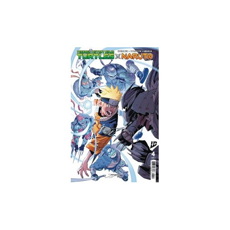 TEENAGE MUTANT NINJA TURTLES X NARUTO 4 CVR A JIMENEZ
