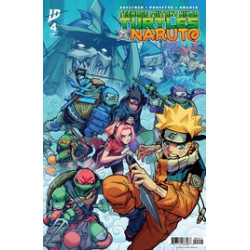 TEENAGE MUTANT NINJA TURTLES X NARUTO 4 CVR B PRASETYA