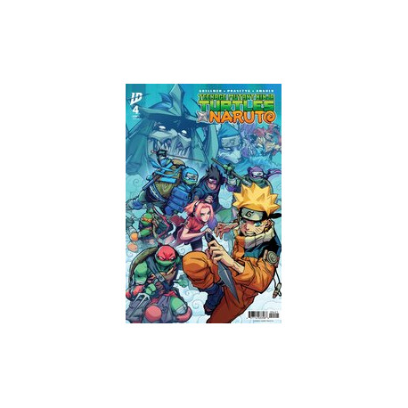 TEENAGE MUTANT NINJA TURTLES X NARUTO 4 CVR B PRASETYA