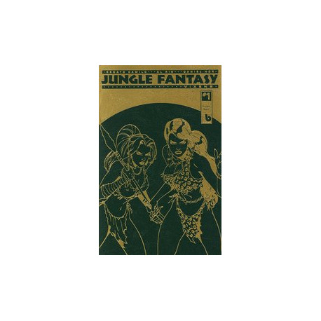 JUNGLE FANTASY VIXENS JUNGLE GREEN LEATHER BONUS SET 4CT 