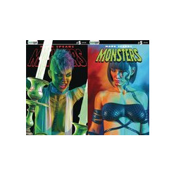 MARK SPEARS MONSTERS 5 CVR F HOLOFOIL FLIP