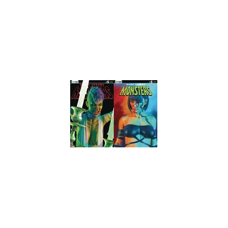 MARK SPEARS MONSTERS 5 CVR F HOLOFOIL FLIP