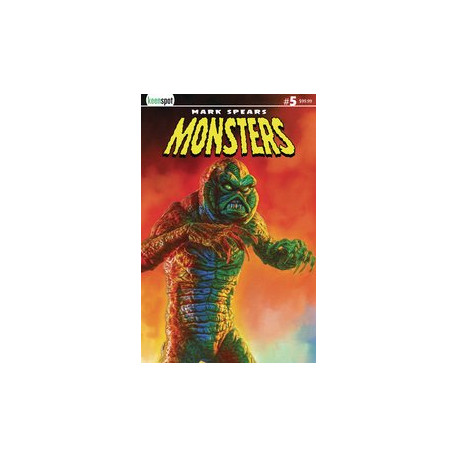 MARK SPEARS MONSTERS 5 CVR G METAL COVER