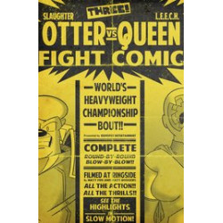 SLAUGHTER OTTER 3 CVR E FIGHT POSTER MATT RODGERS