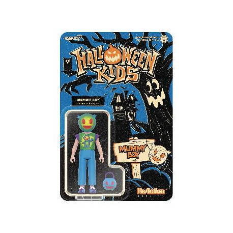 MUMMY BOY GRAPHIC TEE HALLOWEEN KIDS REACTION ACTION FIGURE 10 CM