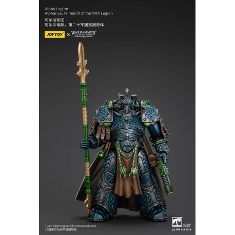 WARHAMMER HORUS HERESY ALPHA LEGION PRIMARCH ALPHARIUS XXTH LEGION 25 CM