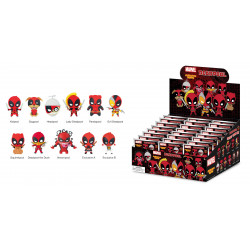 DEADPOOL SER 3 LASER CUT FIGURAL KEYRING MYSTERY CLIP BAG