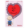 CHARLIE BROWN VALENTINE DELIVERY PEANUTS REACTION ACTION FIGURE 7 CM