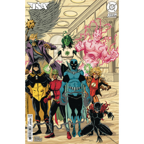 JSA 2 CVR B JEFF LEMIRE CARD STOCK VAR