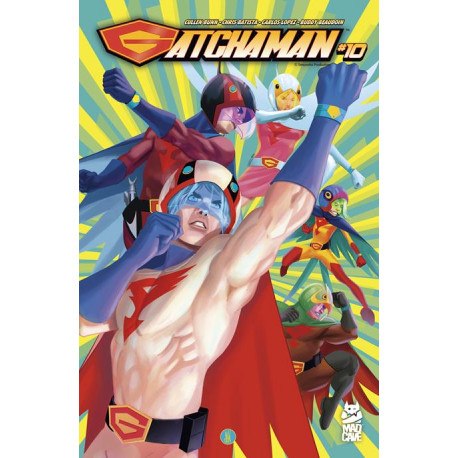 GATCHAMAN 10 CVR A INAKI MIRANDA