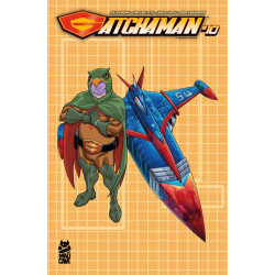 GATCHAMAN 10 CVR B CHRIS BATISTA BLUEPRINT RYU AND G-5 VAR