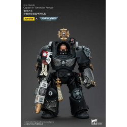 WARHAMMER 40K FIGURINE IRON HANDS CAPTAIN IN TERMINATOR ARMOR 14 CM