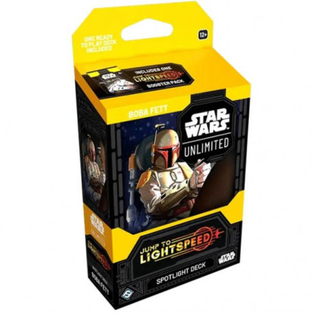 STAR WARS UNLIMITED LIGHTSPEED SPOT DECK HAN SOLO BOBA FETT