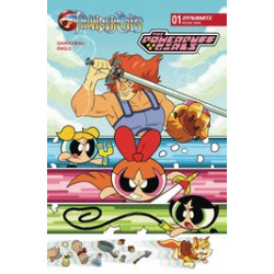 THUNDERCATS POWERPUFF GIRLS 1 CVR B ENGLE