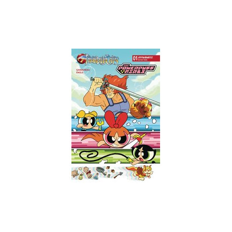 THUNDERCATS POWERPUFF GIRLS 1 CVR B ENGLE
