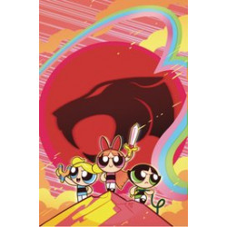 THUNDERCATS POWERPUFF GIRLS 1 CVR G GANUCHEAU METAL PREMIUM
