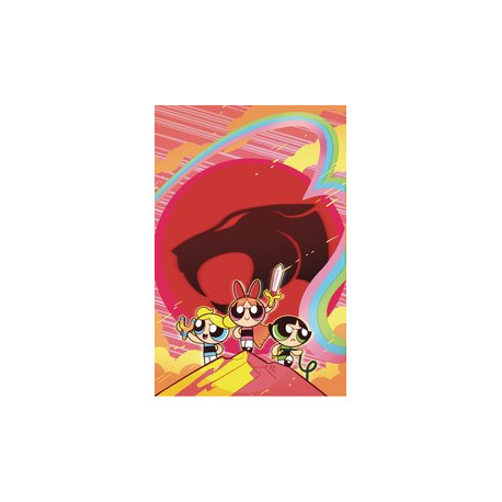 THUNDERCATS POWERPUFF GIRLS 1 CVR H GANUCHEAU HOLOFOIL PREMIUM