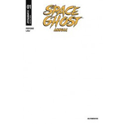 SPACE GHOST ANNUAL 1 CVR E BLANK AUTHENTIX 