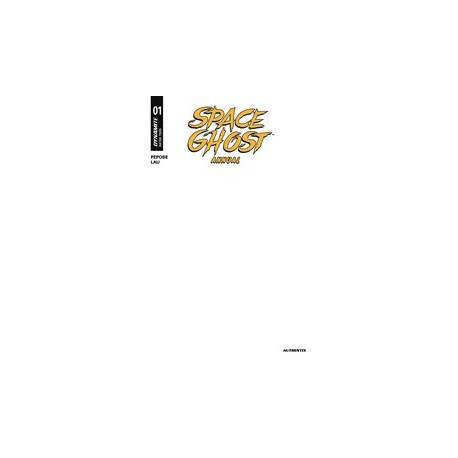 SPACE GHOST ANNUAL 1 CVR E BLANK AUTHENTIX 