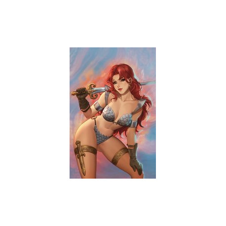 RED SONJA NOIR 1 CVR E LEIRIX METAL PREMIUM 